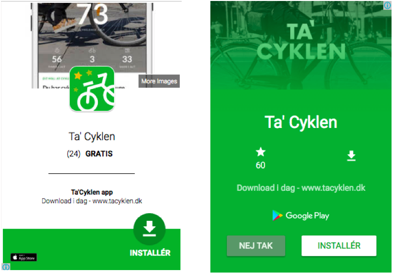 Universal App download Ta'Cyklen