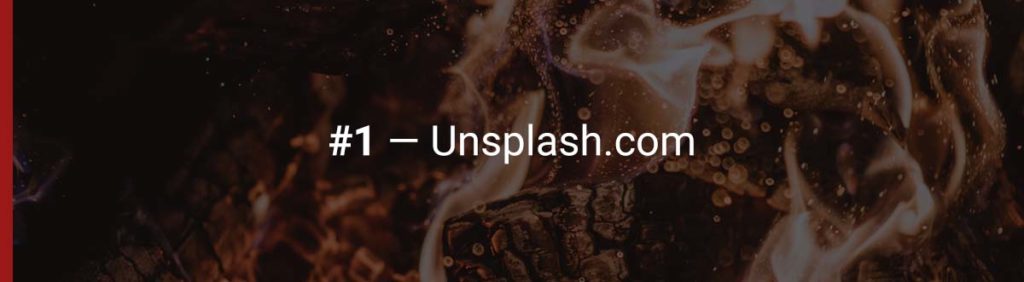 #1: Unsplash.com