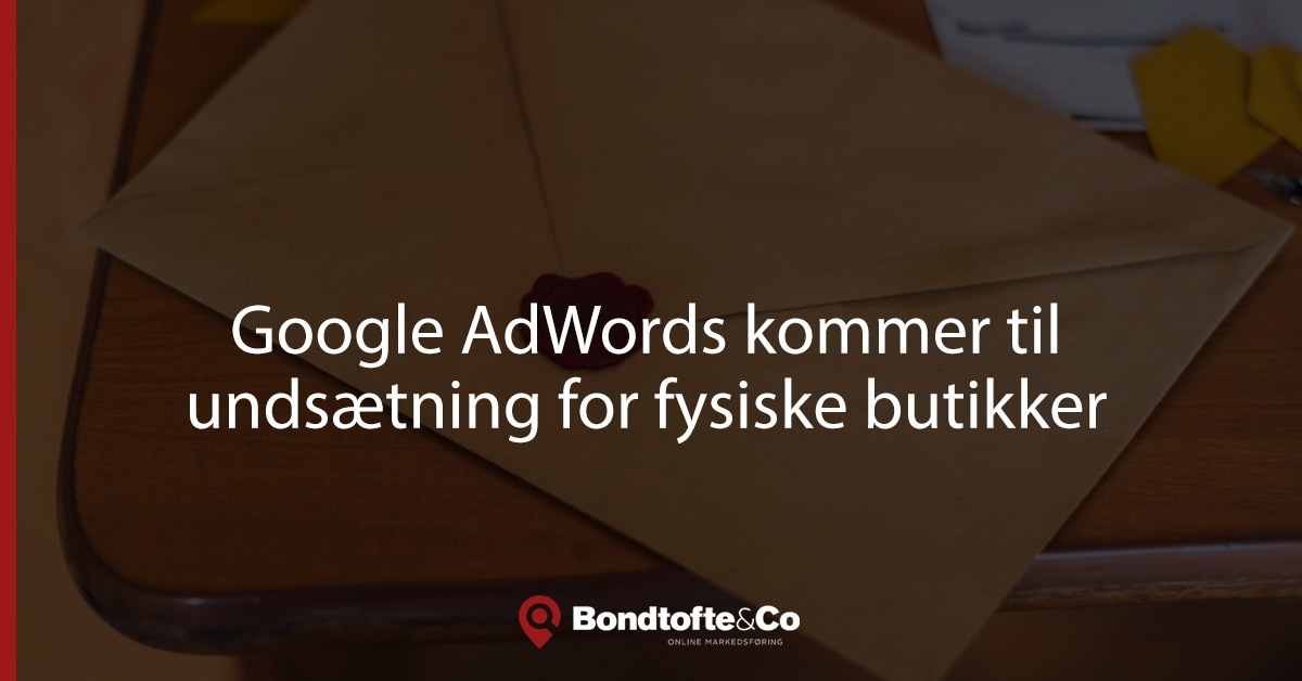 Google AdWords kommer til fysiske butikker