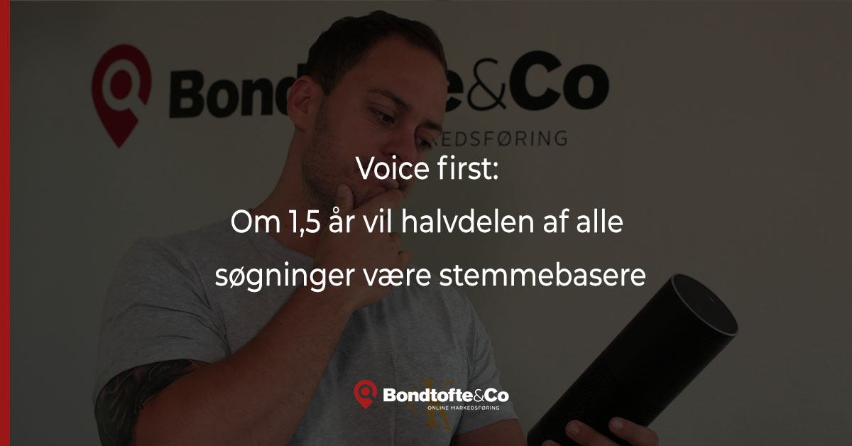 Voice first